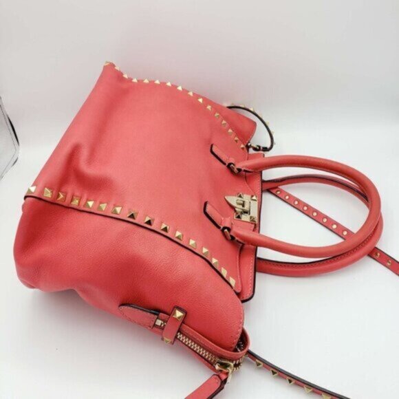 Valentino Garavani Rockstud Satchel Bag - Picture 6 of 15